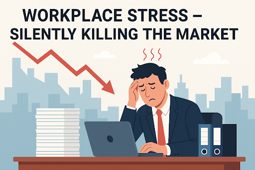Workplace Stress - Silently Killing the Market Image